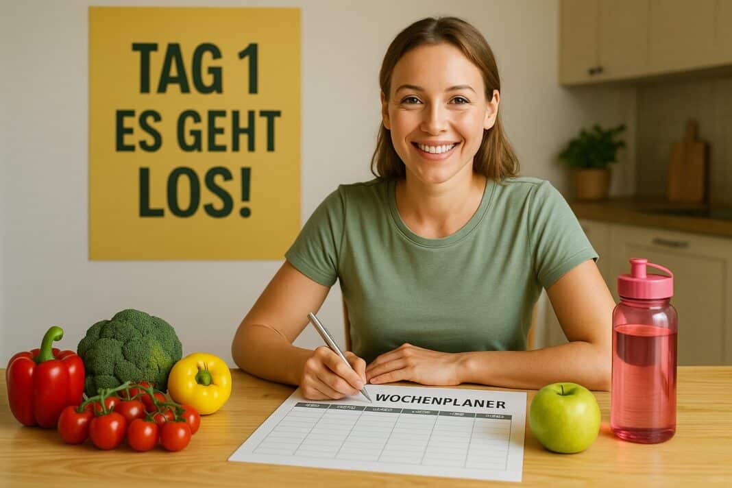 Dein Start in eine neue Woche: Gesund essen, bewusst leben, erfolgreich abnehmen