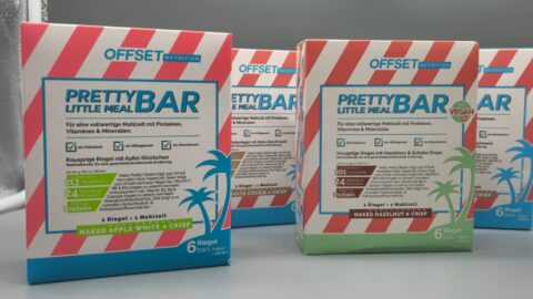 OFFSET Pretty Little Meal Bar: Weiße Riegel mit Geschmack & Nährwert