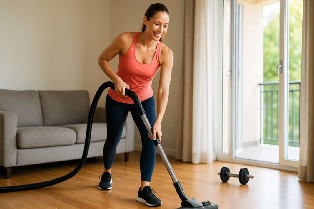 Hausarbeit mit Workout-Effekt: Staubsaugen als Fitness-Booster