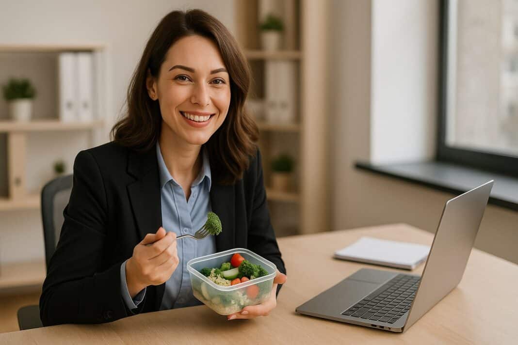 Gesund essen im Büro – auch mit wenig Zeit