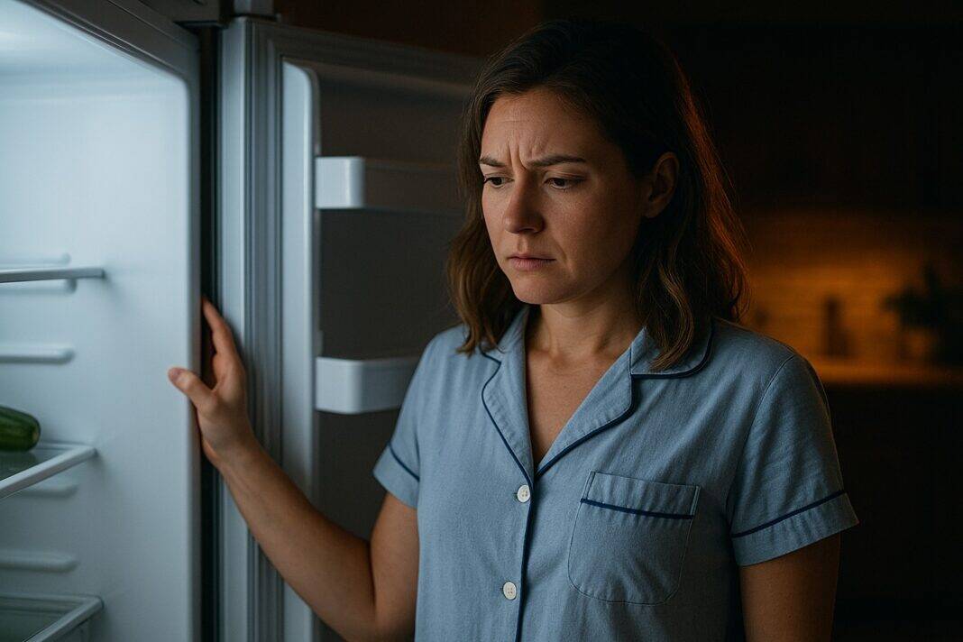 Mitten in der Nacht – und doch nicht hungrig? Wenn der Kühlschrank ruft, lohnt es sich, hinzuhören.