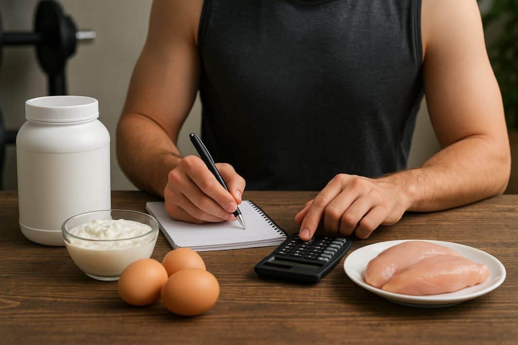 Proteinbedarf richtig berechnen – mit Lebensmitteln und Plan