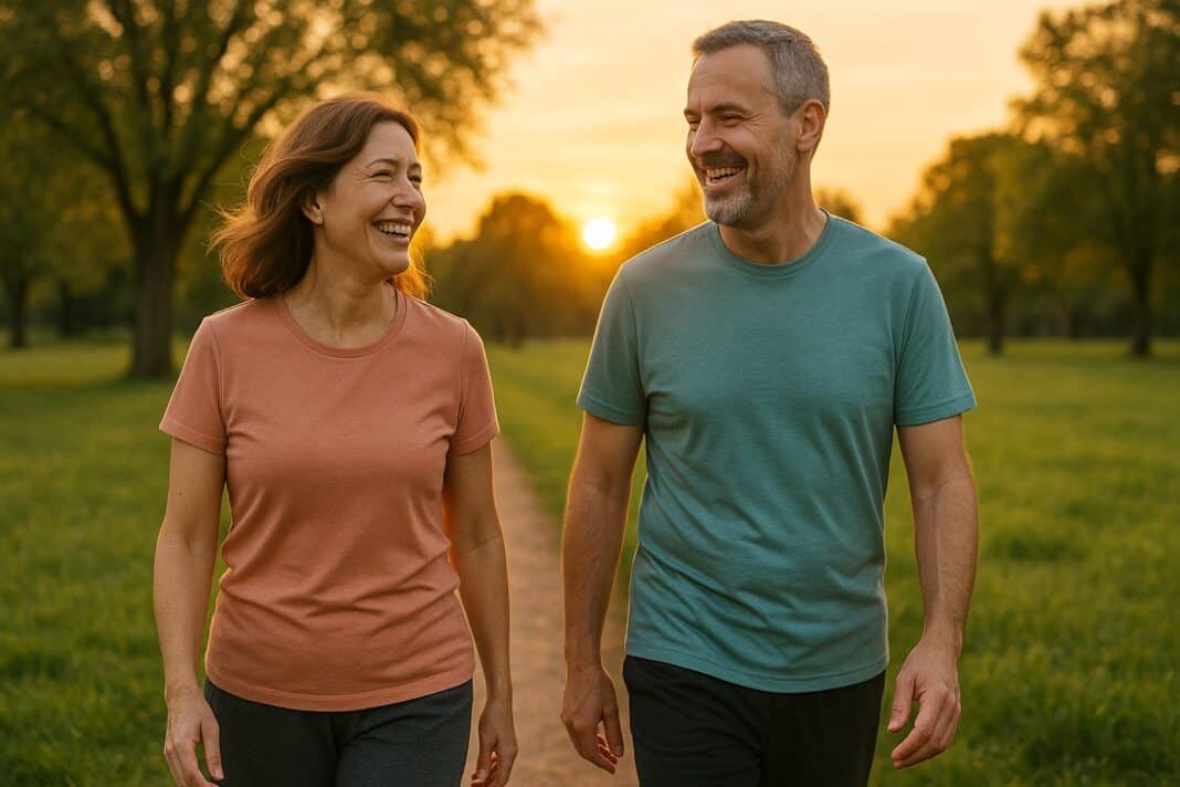 Unser erster Schritt: Spaziergang als Training